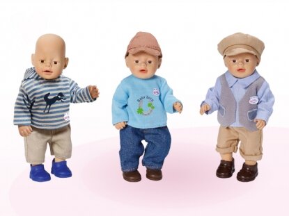 809-990 Кукла-мальчик, 3 в асс-те my mini BABY born